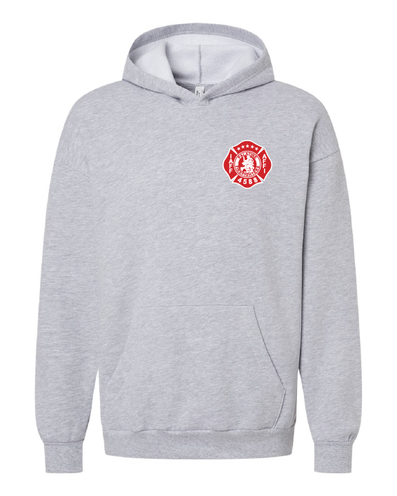 Palatine Firefighters Local 4588 Hooded Sweatshirt Flag Logo