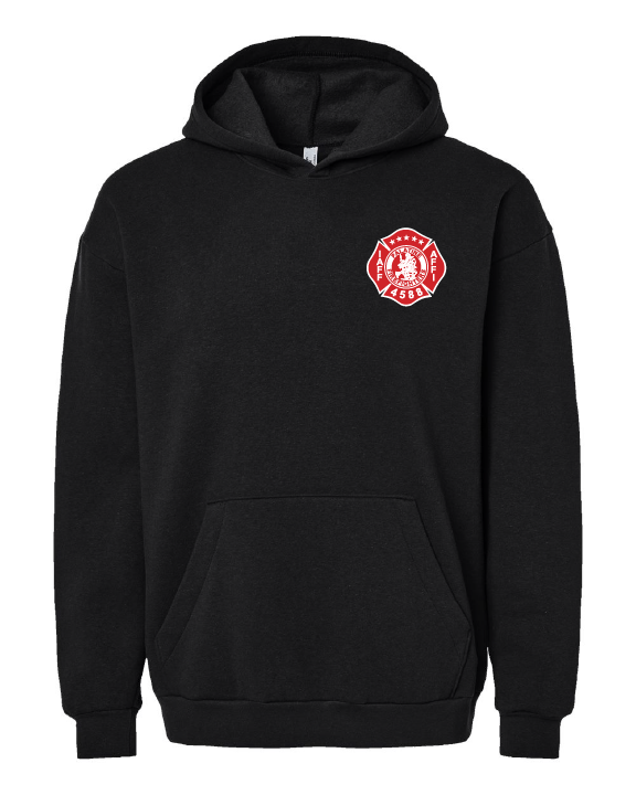 Palatine Firefighters Local 4588 Hooded Sweatshirt Flag Logo