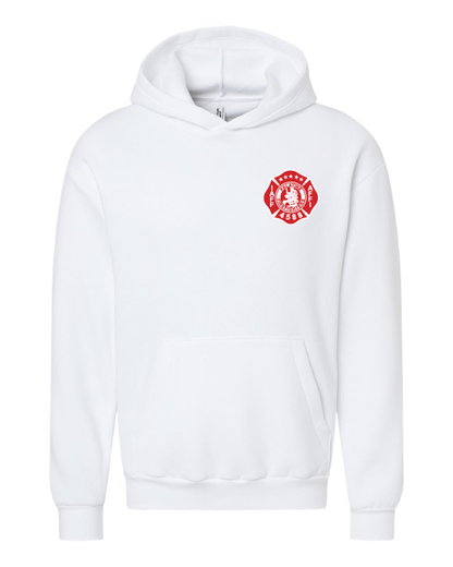 Palatine Firefighters Local 4588 Hooded Sweatshirt Flag Logo