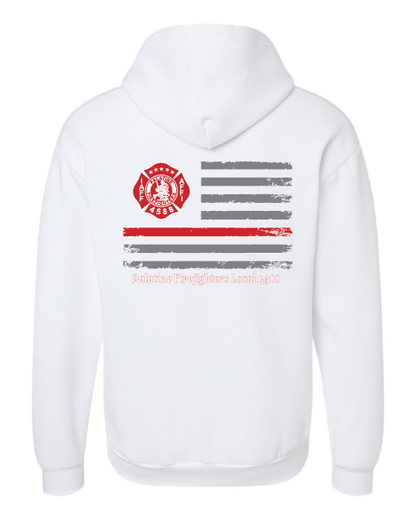 Palatine Firefighters Local 4588 Hooded Sweatshirt Flag Logo